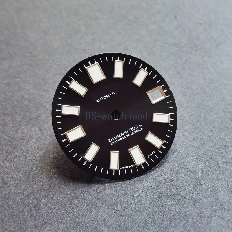 62mas циферблат mod sbdx019 механические часы для дайвинга аксессуары NH35 Skx007 / 009