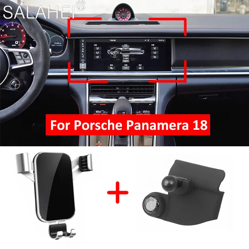 Auto Air Vent Smart Telefon Halter Für Porsche Panamera 971 2017 2018 2019 2020 Handy Stabil Stehen Cradle Zubehör