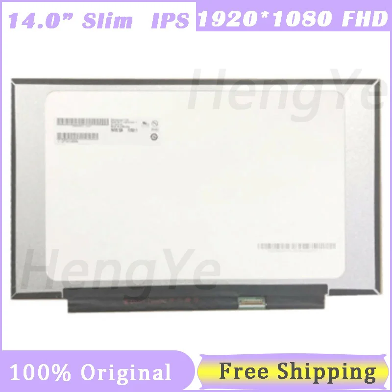 

14.0 Inch Laptop Matrix For AUO B140HAN04.0 FHD 1920X1080 30 Pin Matte IPS Panel Replacement B140HAN04 V0 V.0