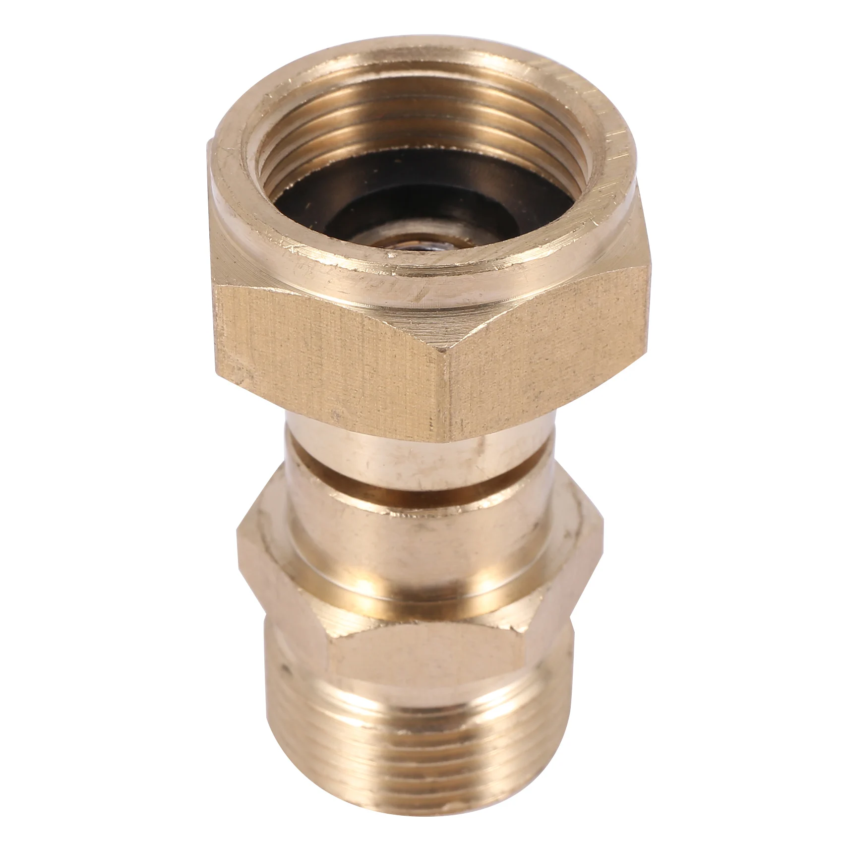 

Pressure Washer Swivel Joint, Free To Hose Fitting, Anti Twist Metric M22 14Mm Connection, 3000