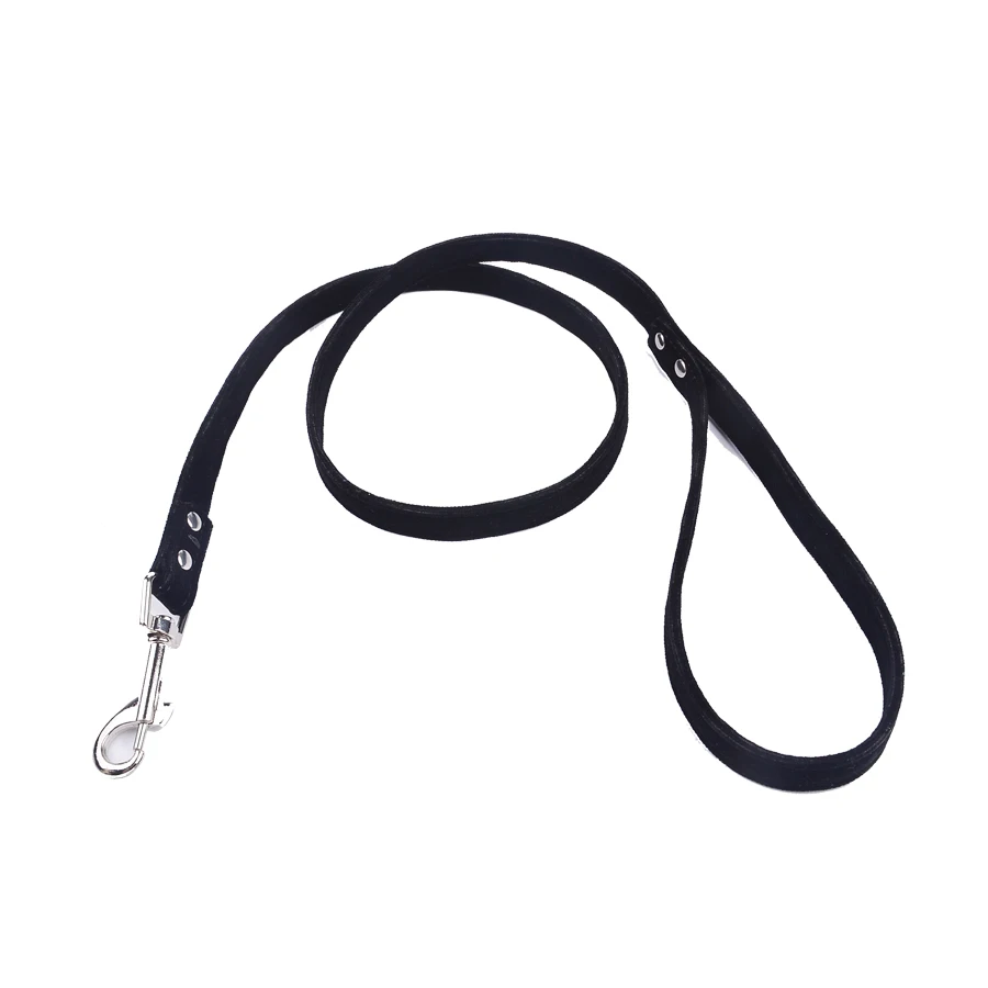 Набор замшевых ошейников для маленьких собак Мягкие ошейники красного черного