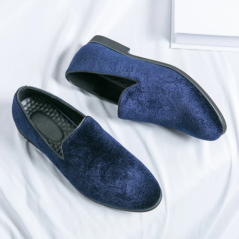 Лидер продаж трендовые зеленые мужские лоферы в европейском и американском