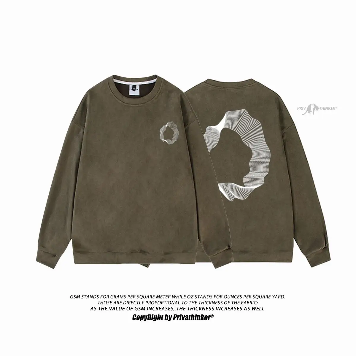 

Loop Line Simple Sweatshirt Men Hoodies Spring Fall Suede Top Male Hip Hop Streetwear Oversize Long Sleeve Pullover