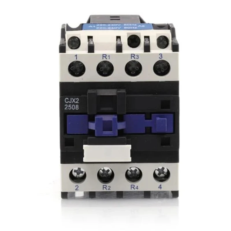 

CJX2-2508 AC Контактор 220V/50Hz 25A
