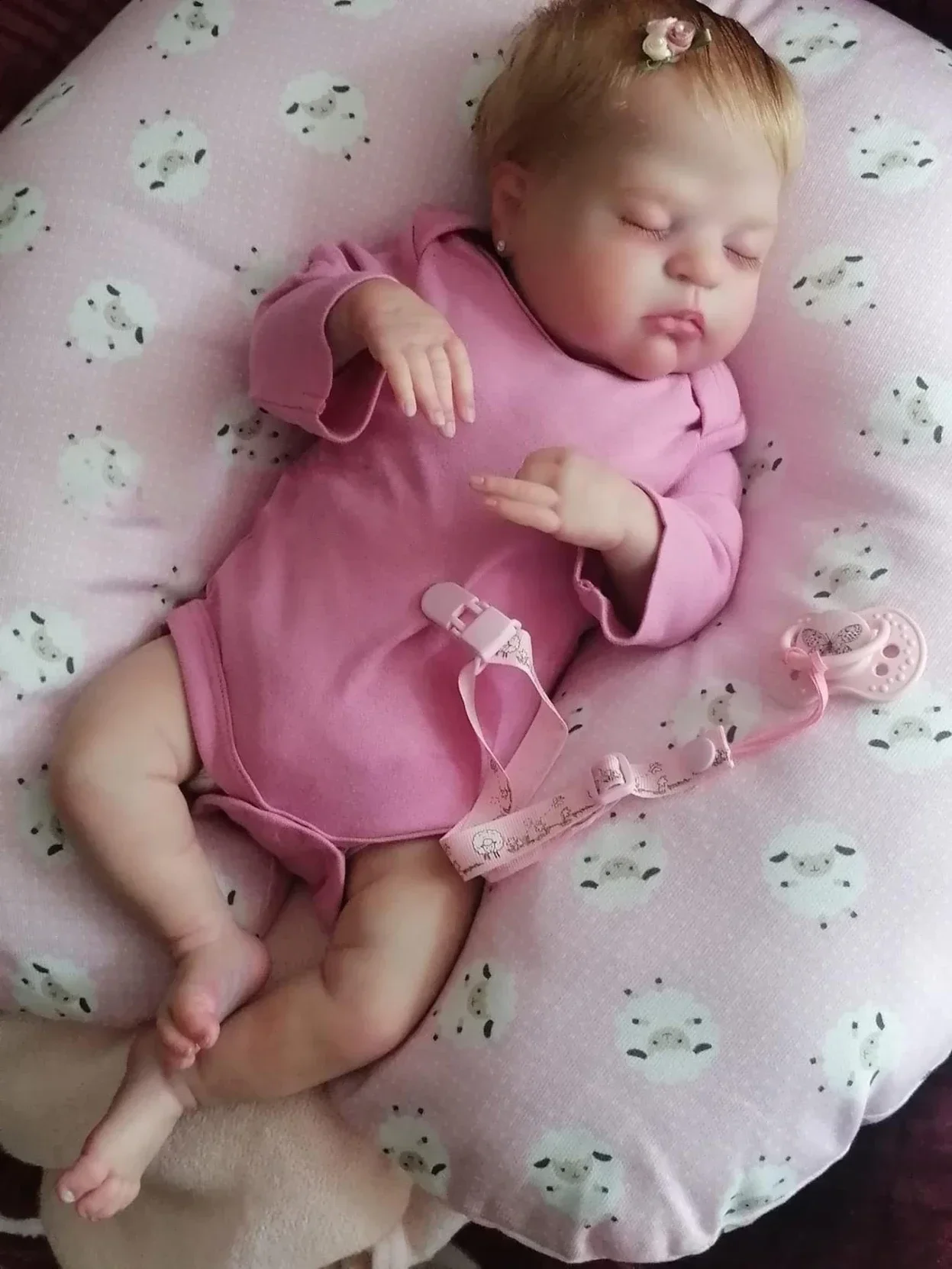 Кукла реборн Remi для новорожденных Реалистичная мягкая на ощупь многослойная