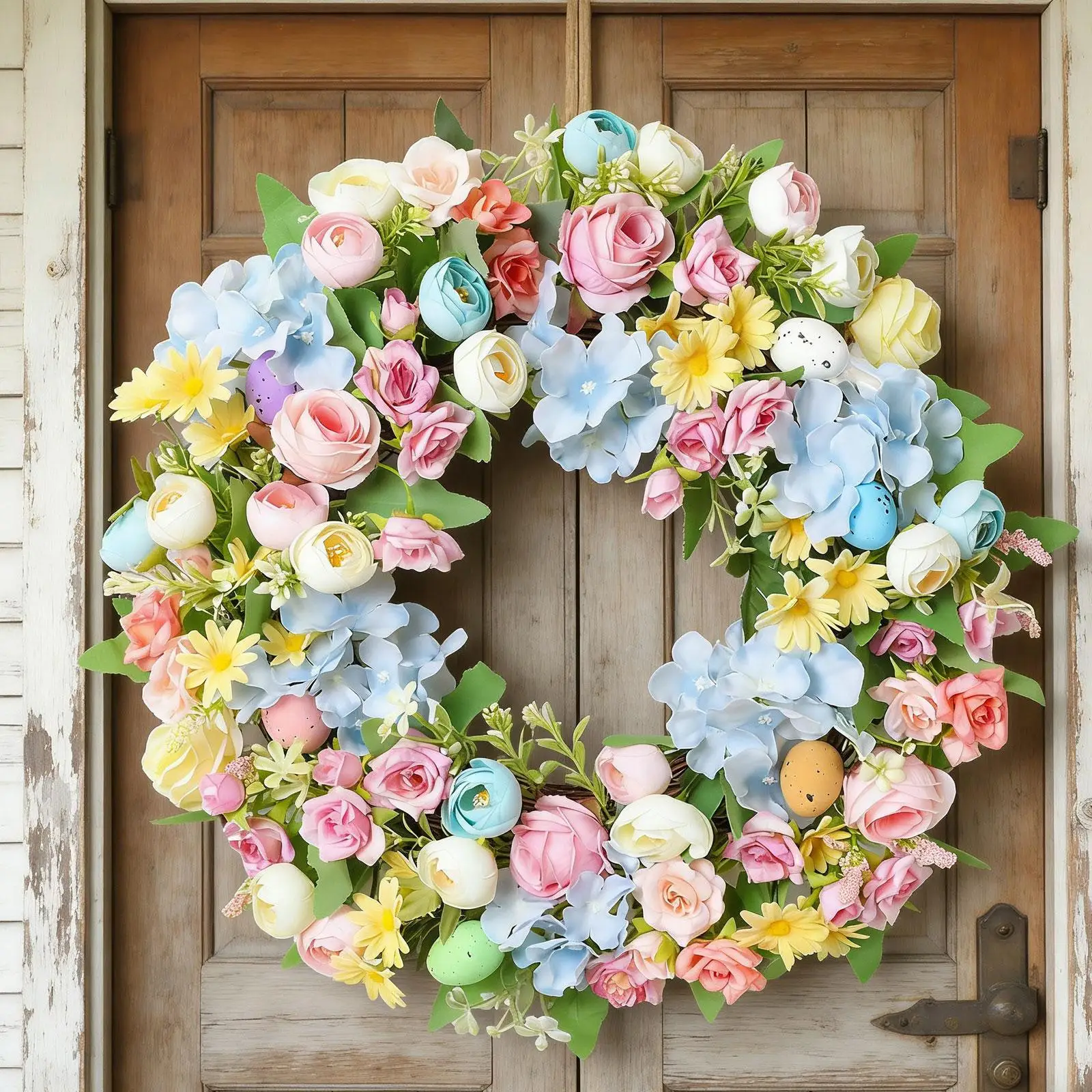 

Венок из искусственных цветов Kesoto