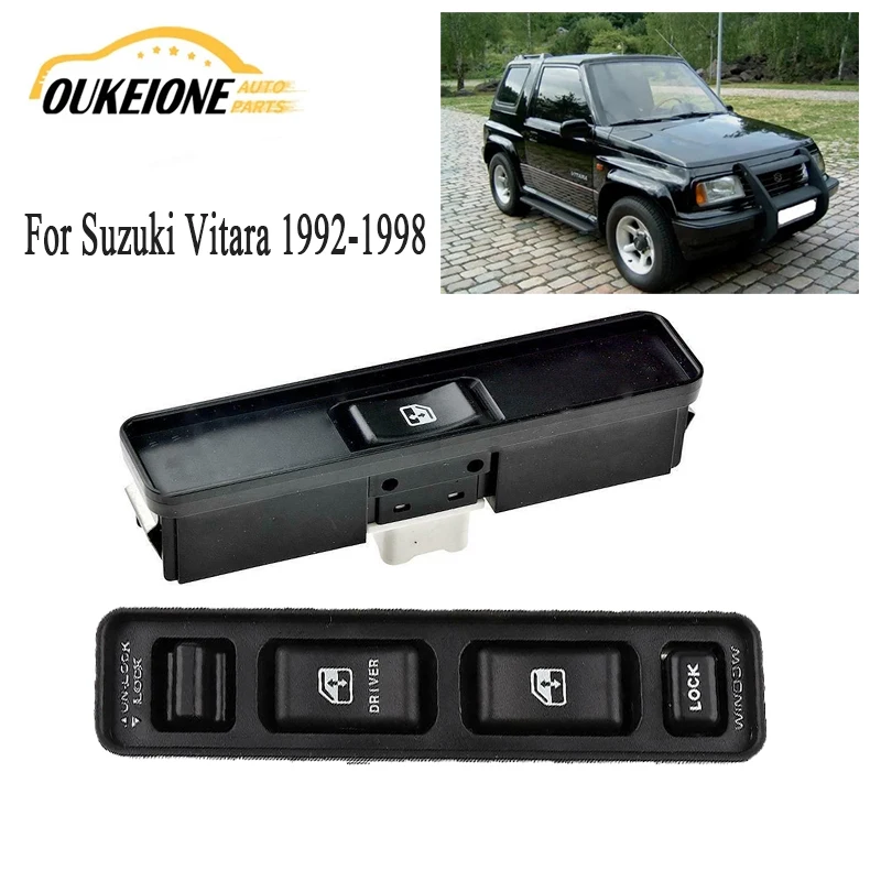 Electric Window Switch Glass Lifter Regulator Button for Suzuki Vitara Cabrio 1988-1998 37990-60A00 37995-60A00 Car Spare Parts