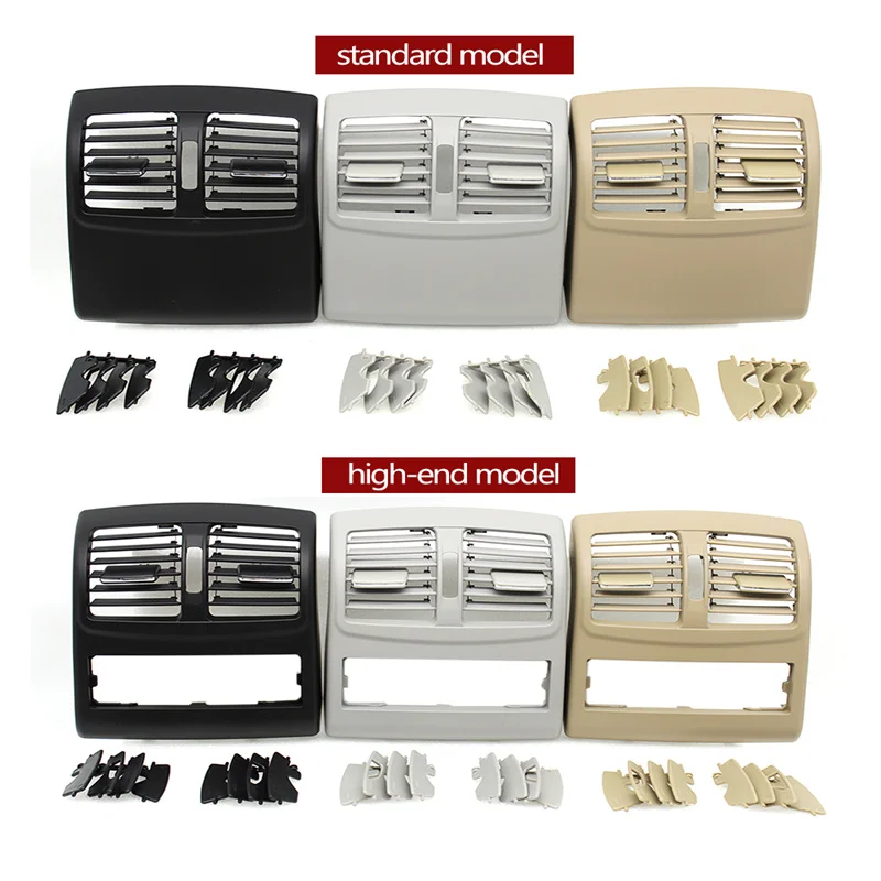 

For Mercedes Benz W212 E Class E200 E260 E280 E300 Sedan 2009-2011 Rear Air Conditioning AC Vent Grille Outlet Cover