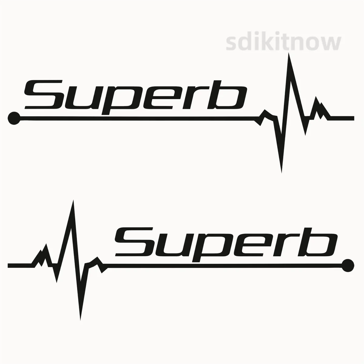 

Водонепроницаемая автомобильная спортивная наклейка, Стайлинг, наклейка на окно, дверь, украшение багажника для Skoda Superb 1 2 3, аксессуары 2023 2021 2019 2018