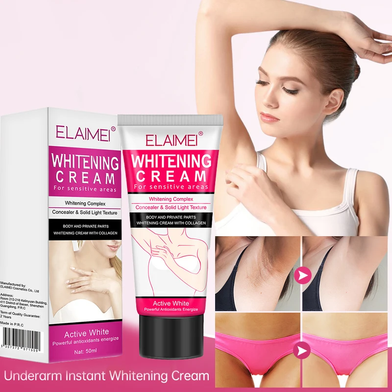 

Whitening Cream For Underarm Elbow Knee Joint Private Parts Remove Melanin Improve Dull Brightening Moisturizing Body Skin Care