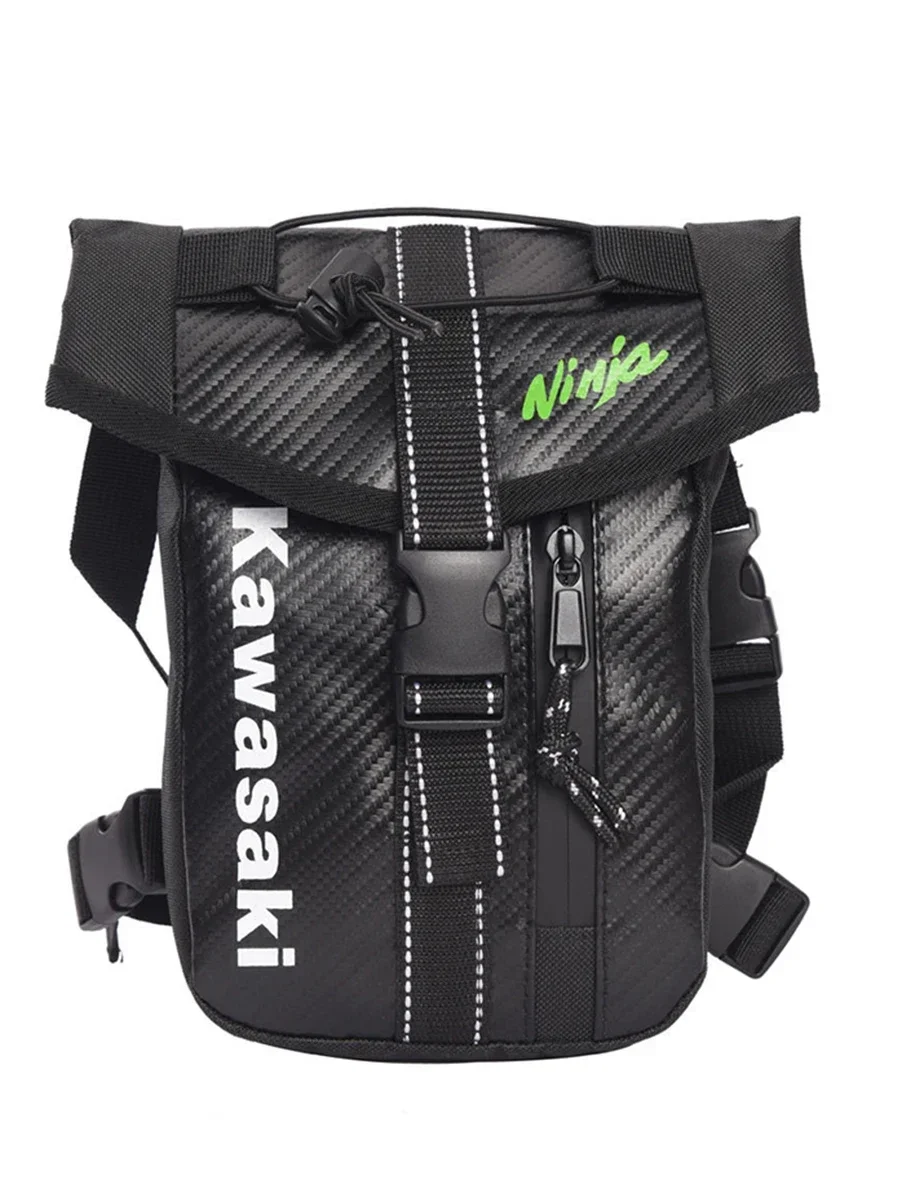 Kawasaki новая мотоциклетная водонепроницаемая сумка для ног F1 Racing поясная езды на