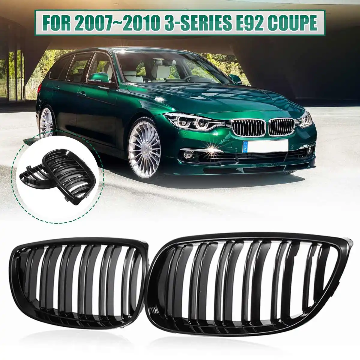 Решетка для радиатора переднего бампера BMW E92 E93 M3 2007-2010