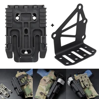 tactical gun holster extension mount adapter stainless steel adapter holster accessories with qls 19 22 quick locking system