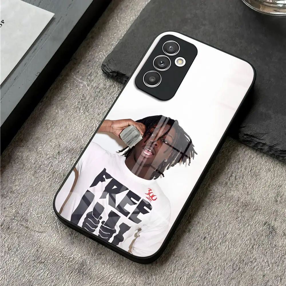 Фото Чехол для телефона Rapper C-Chief Keef для Samsung S25 Ultra, S26, S23, S24 Plus, S22, S20, S21 FE, A54, A34, A53, A16, стеклянная крышка №4