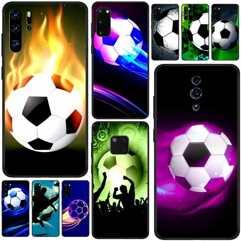 

Fashion Cool Fire Football Goal Soccer Ball Player Phone Case For OPPO F 1S 7 9 K1 A77 F3 RENO F11 A5 A9 A73S R15 REALME