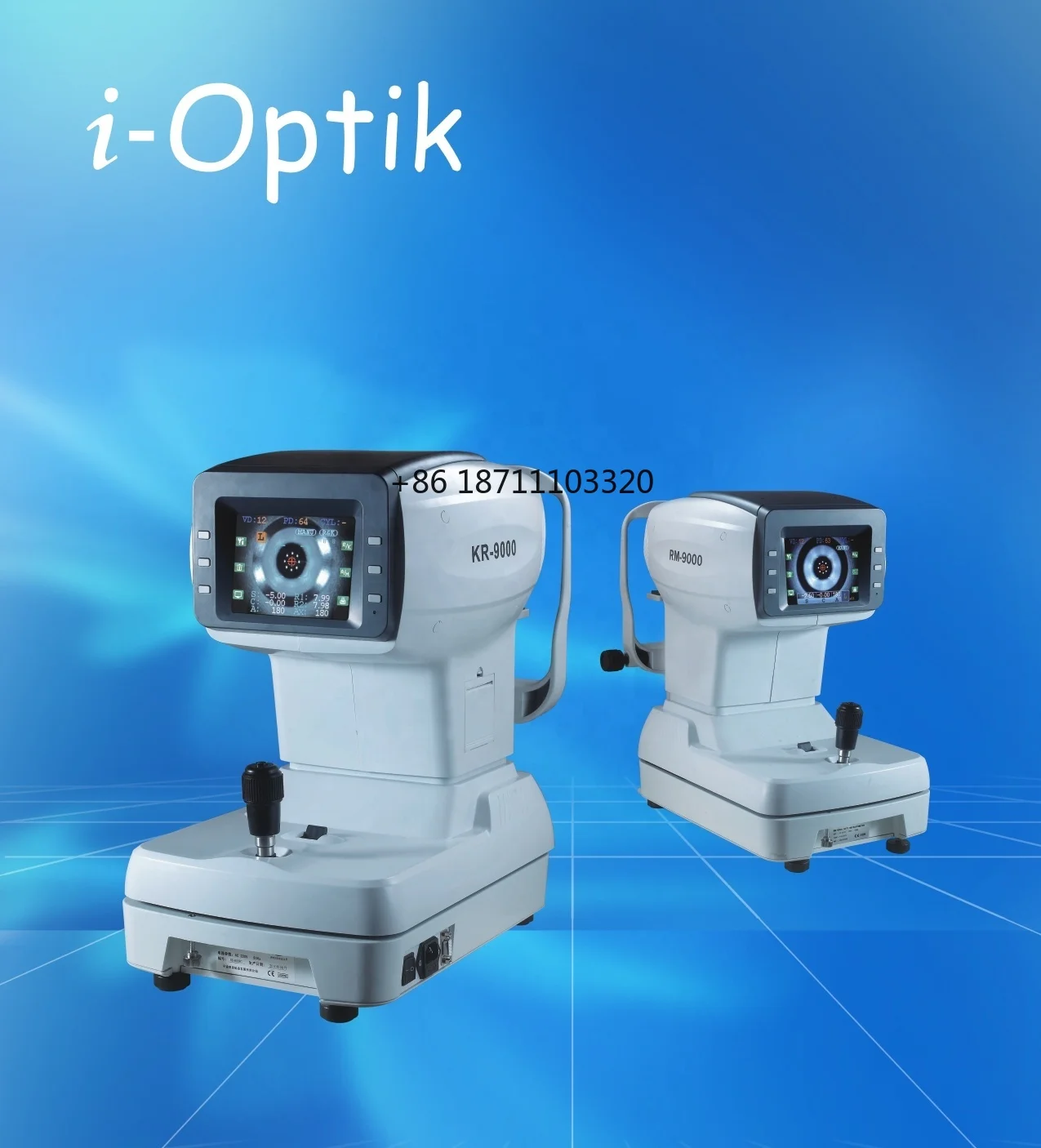 Офтальмологический авторефрактор KR-9000 оптометрический автоматический