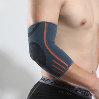 1pcs elbow support elastic gym sport elbow protective pads men absorb sweat sports elbow pads basketball arm sleeve elbow brace