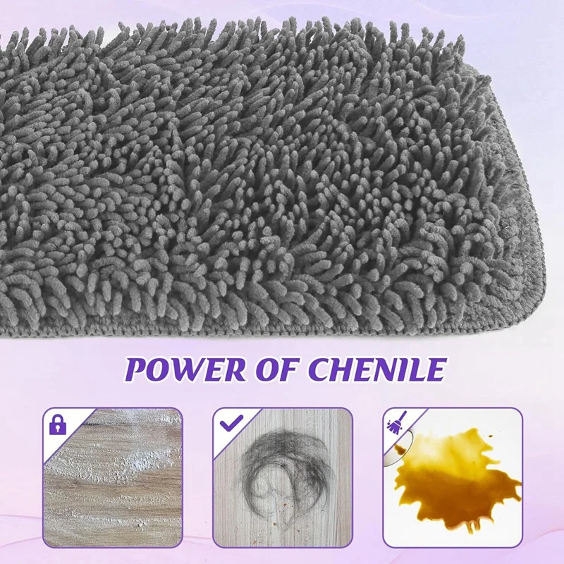 Многоразовые сменные подушечки для швабры Swiffer Power Starter Kit — чистки пола 4 шт.