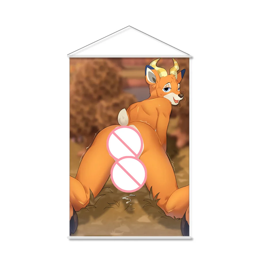 

Stag Beau Anime Wall Scroll Hanging Poster Home Decor Painting