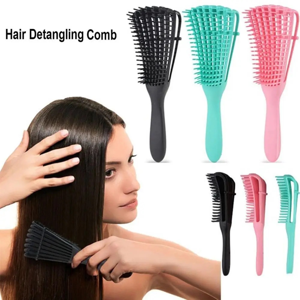 

Расческа для волос, щетка для очистки волос, щетка для влажной/сухой кудрявой волос, щетка для ухода за волосами, массажер для кожи головы