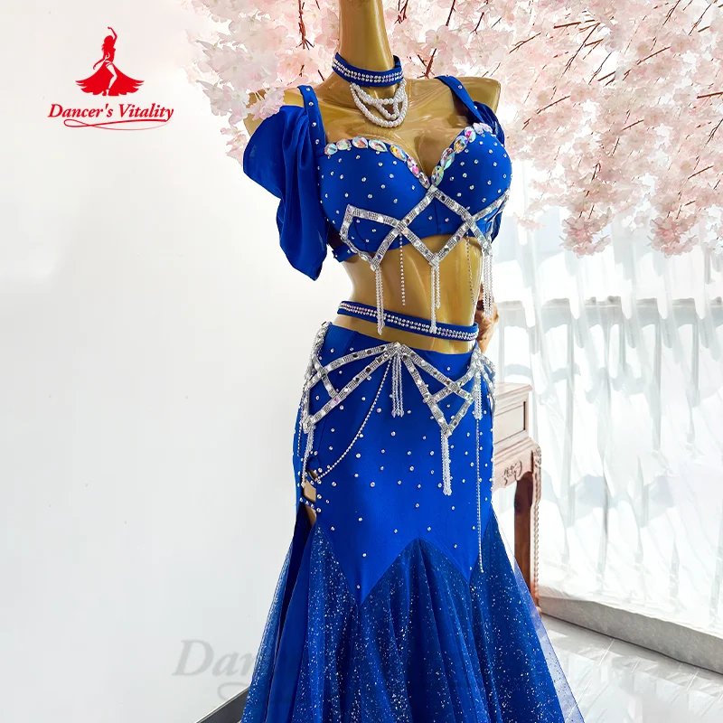 Dancer's Vitality Танцевальный костюм для belly dance бюстгальтер + юбка модал спандекс