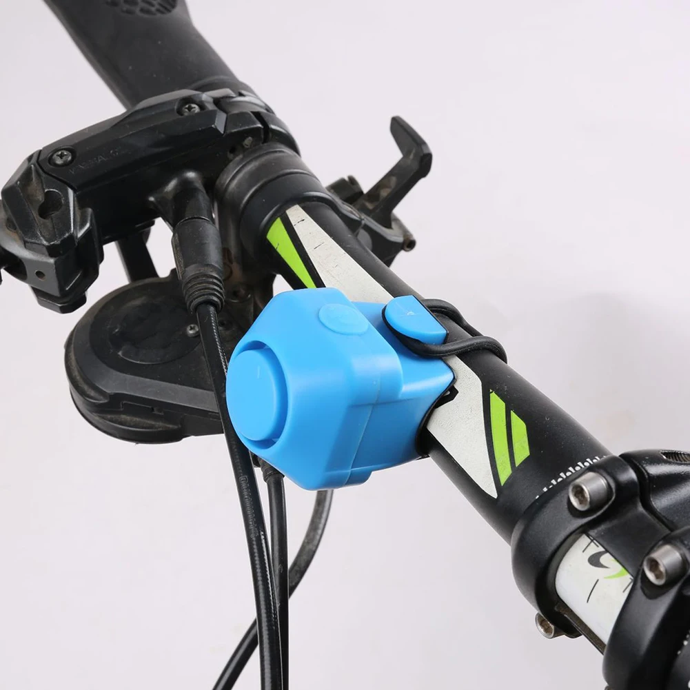 

Велосипедный звуковой сигнал, Электрический громкий сигнал 130 дБ, предупреждающий сигнал безопасности, полицейский звуковой сигнал на руль...