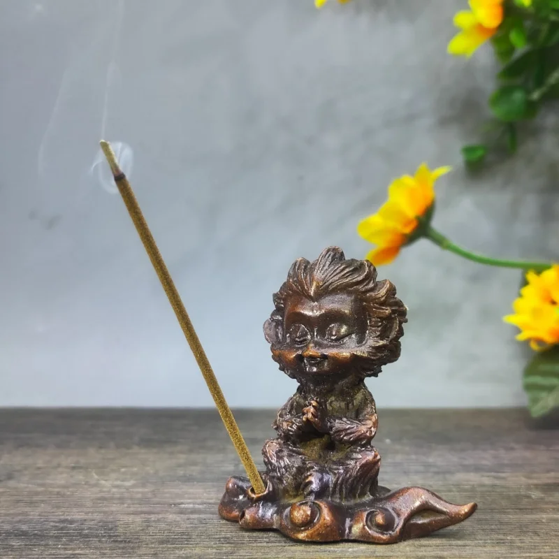 Чистая медь ручной работы в стиле ретро Sun Wukong Tengyun медные чайные украшения вес