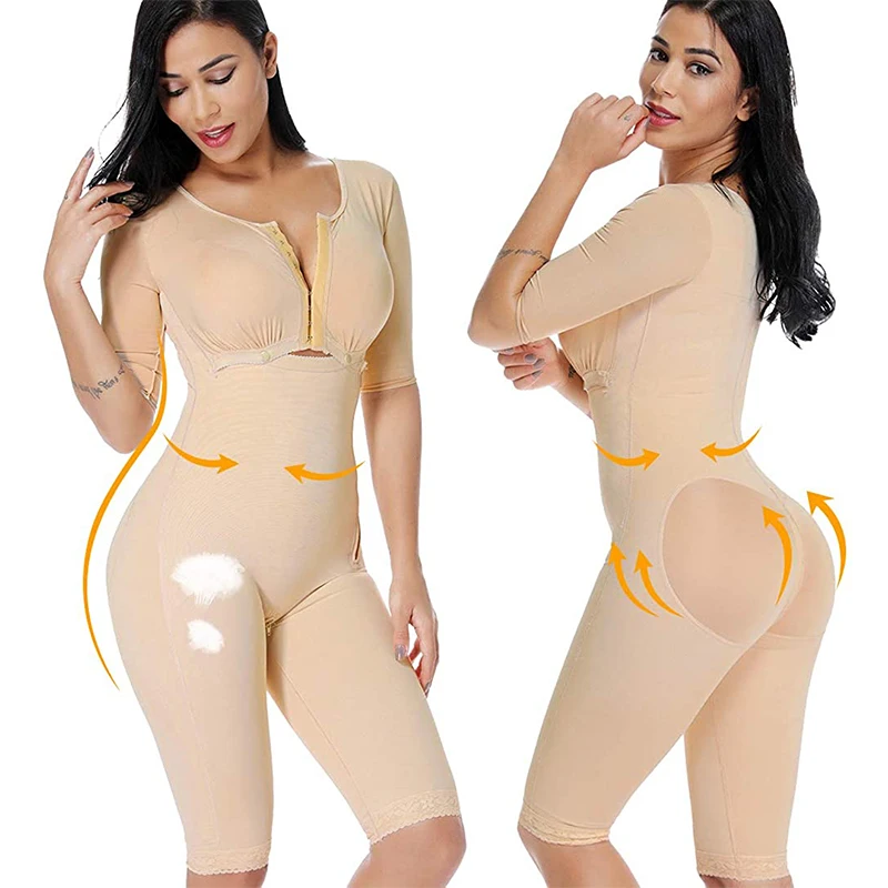 Body Shaper for Women Waist Trainer Corset Tummy Control Fajas Post Surgery Compression Butt Lifter Full Bodysuits Shapewear
