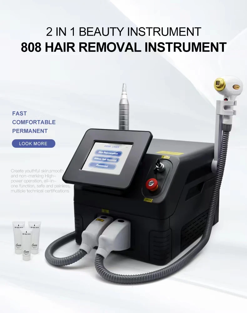 

808nm Diode Laser Hair Removal Machine 2000w Depilation Equipment Three Wavelengths Ice Titanium Device Professional For Salon