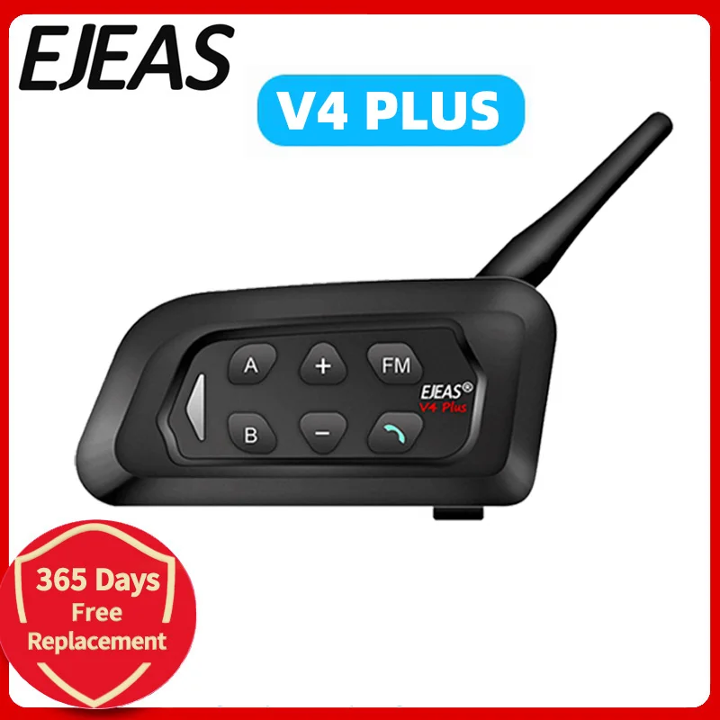 

Противоударная рация для мотоциклетного шлема, 1500 м, IP65
