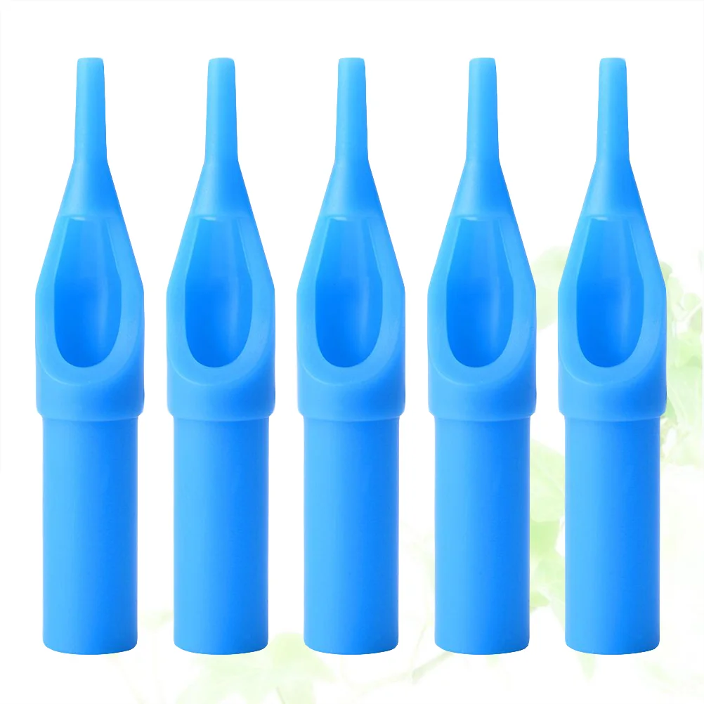 

50pcs 5RT Tattoo Nozzle Tip Professional Disposable Needle Mouth Tattoo Accessory