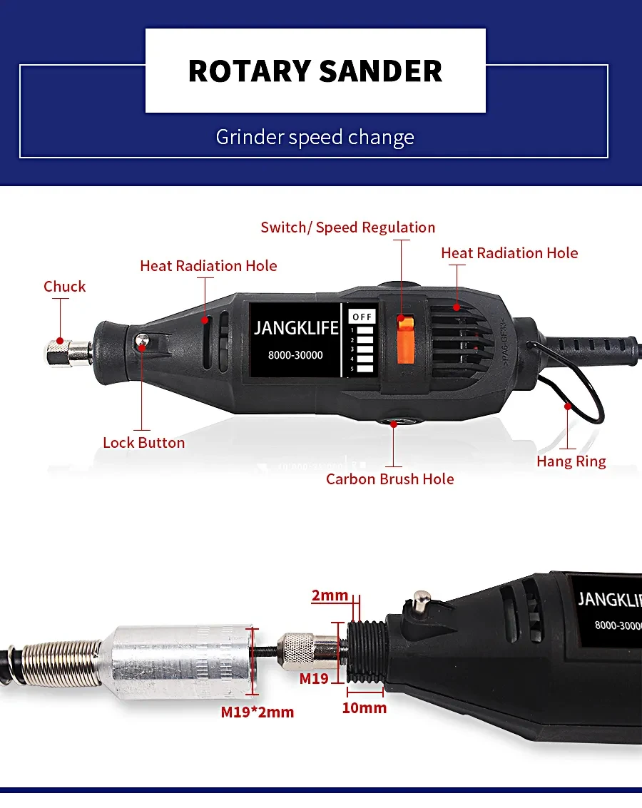 Мини-набор электрических дрелей 110 В 220