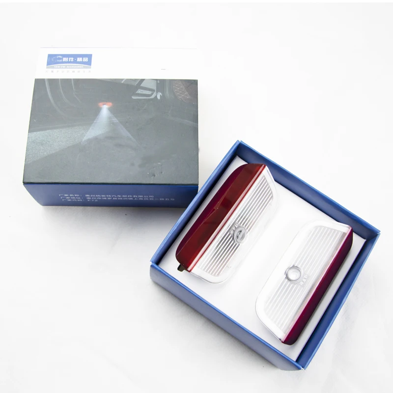 Автомобильный светодиодный предупредительный световой сигнал двери проектор