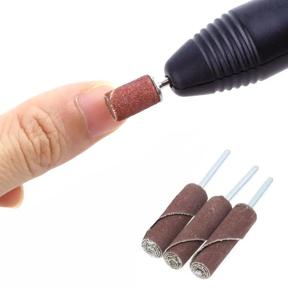 

Grit Burs Stick Abrasive Drill Accessories Polishing Sand Paper Steel Shank Sanding Bands Sandpaper