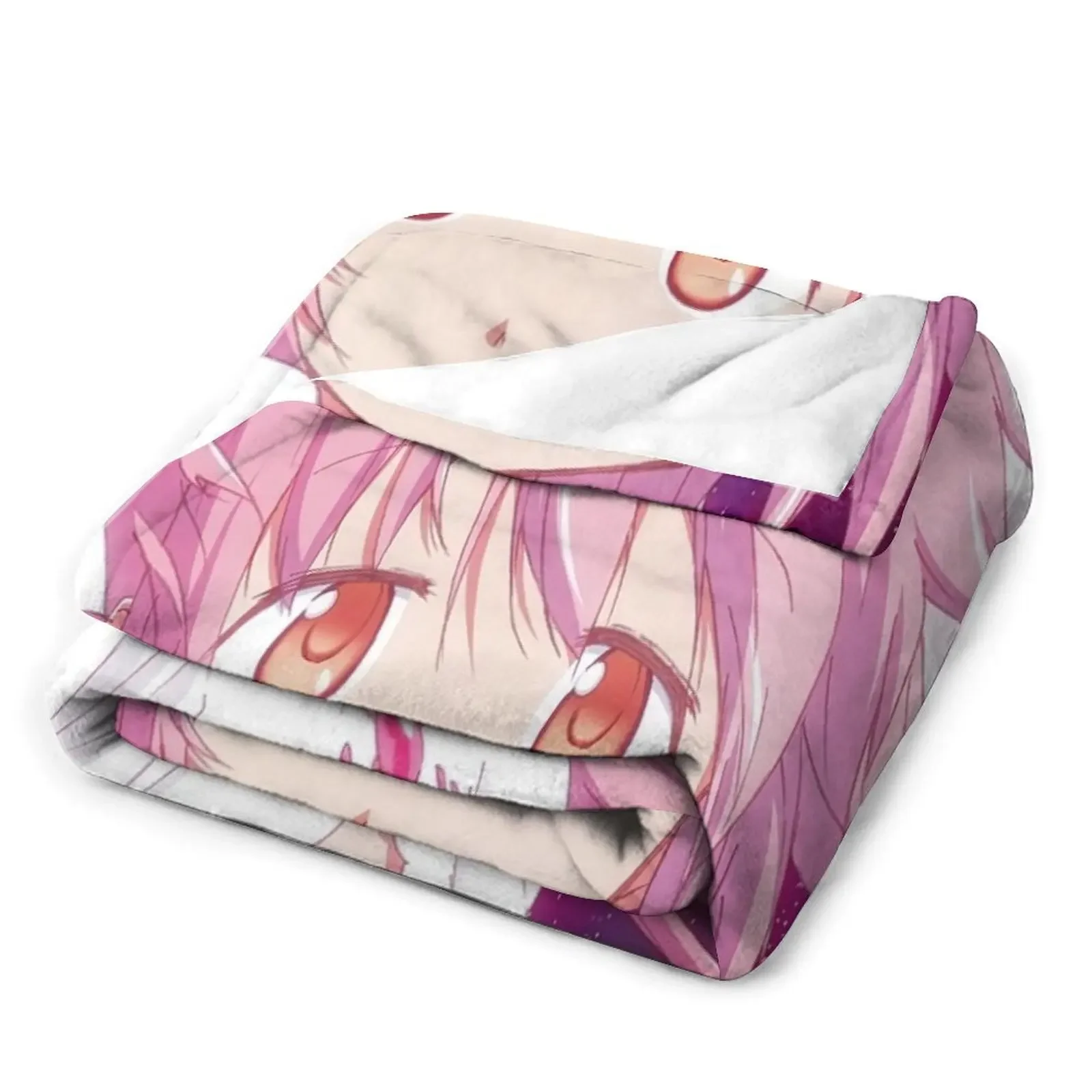 Плед godoka мягкое теплое одеяло в клетку для косплея аниме одеяла