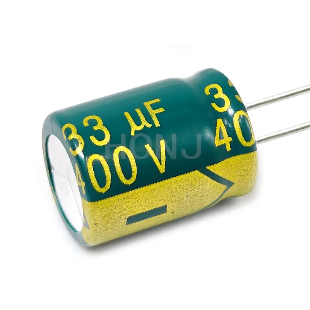 5 шт. 400V33uf 13x17 мм алюминиевый электролитический конденсатор 33uf400v 400v 33uf 400V 33mf 400vdc 33MFD 400v33mf 33mf400v ±20% (art.: 3920cebe717ae) - 3920cebe717ae