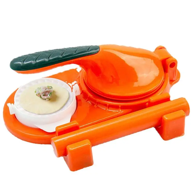 

Dumpling Wrapper & Presser Kit DIY Dumpling Maker Dough Pressing Tool Ergonomic Manual Dumpling Skin Presser Kitchen Accessories
