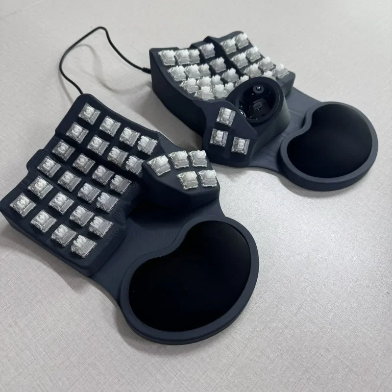 Charybdis Mini Split Keyboard Kit Custom RGB Legbog Axis/34MM Track Ball Проводной одномодовый для механической