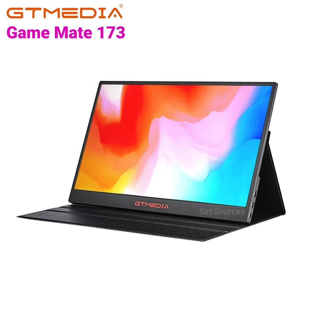 Фото Портативный игровой монитор GTMEDIA Game Mate 173, разрешение 17,3 дюйма, разрешение 2,5 карата, USB Type-C Mini HD 2023 №1