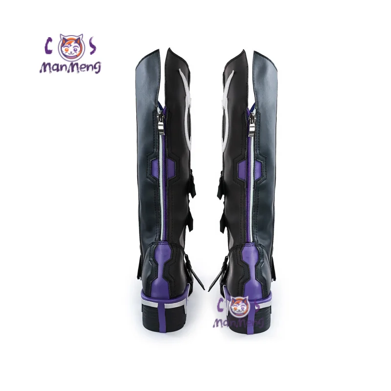 Genshin Impact Косплей Обувь Ororon Новые красивые кожаные ботинки для мужчин и женщин