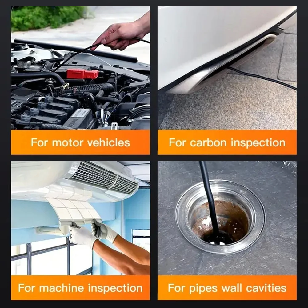 Эндоскопическая камера HD1080P Фотокамера для обследования канализационных труб