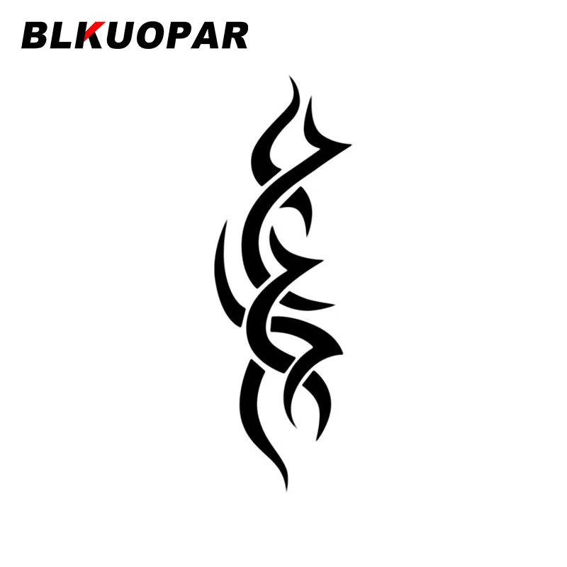 

BLKUOPAR, этнический рисунок, язычок пламени, индивидуальность, высечка, защита от царапин, защита от солнца, украшение для мотоцикла, автомобильная этикетка