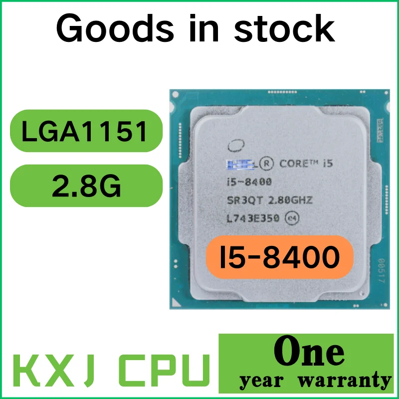 

Б/у процессор Intel Core i5-8400 i5 8400 2,8 ГГц шестиядерный шестипоточный процессор 9M 65 Вт LGA 1151