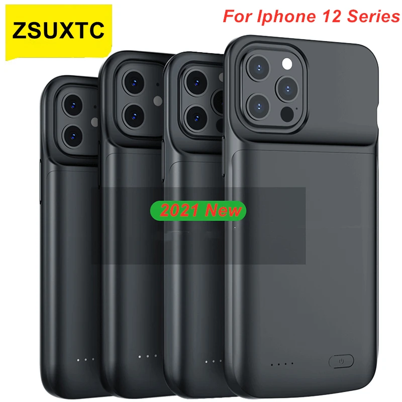 

Power Case For IPhone 12 Mini 12 Pro Battery Charger Case For Iphone 12 Pro Max Battery Case Bank 12Pro Power Case