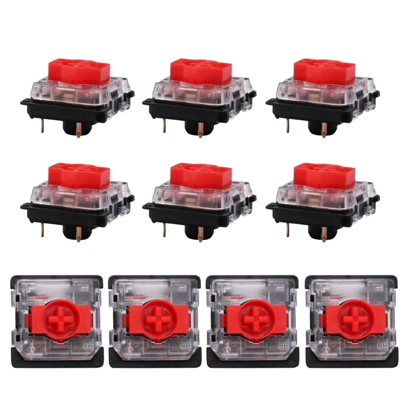 

KS-27 Gateron Switch Red Blue Brown Switches Ultra-Slim Low Profile 10PCS/Set
