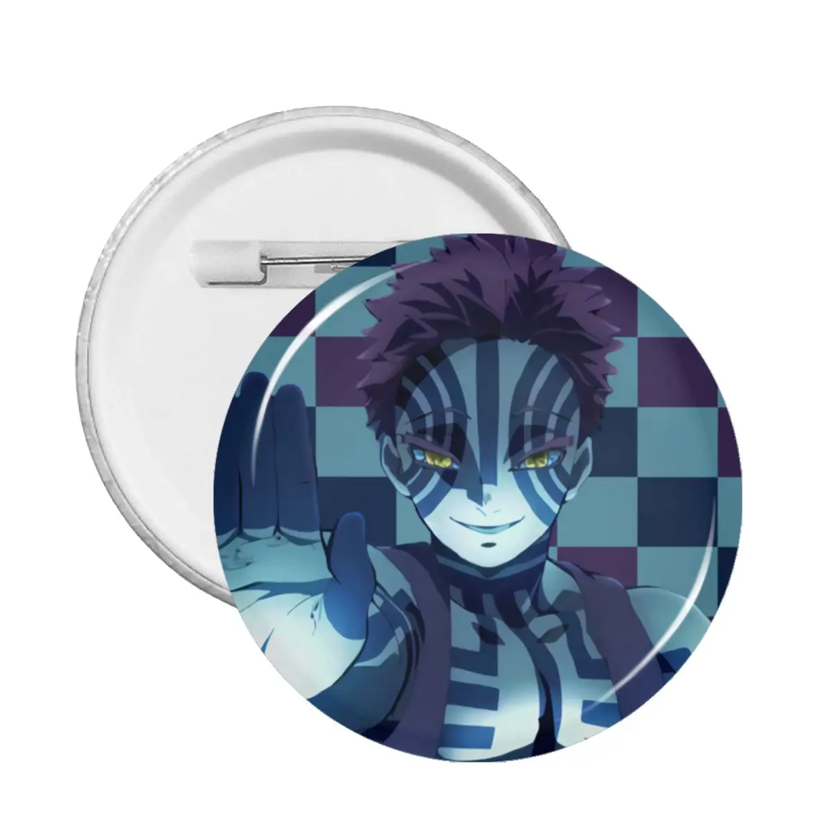 

Значок из ПВХ «рассекающий демонов» Kimetsu No Yaiba Akaza