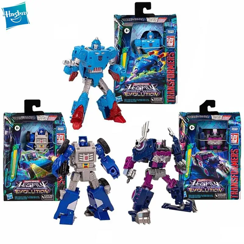 

Игрушка-трансформер Hasbro, поколения, Пляжная игрушка, Axlegrease Devcon Legacy Evolution Deluex, модель класса, подарок для мальчика, Подарочные фигурки