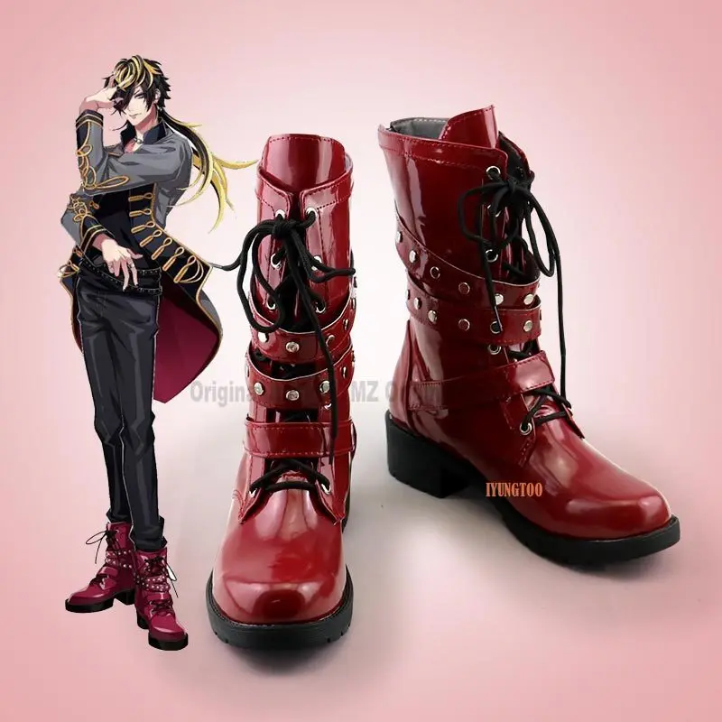 

Hypnosis Mic -Division Rap Battle- Yamada Ichiro Big Brother Yamada Ichiro Aimono Jushi Anime Costume Prop Cosplay Shoes Boots