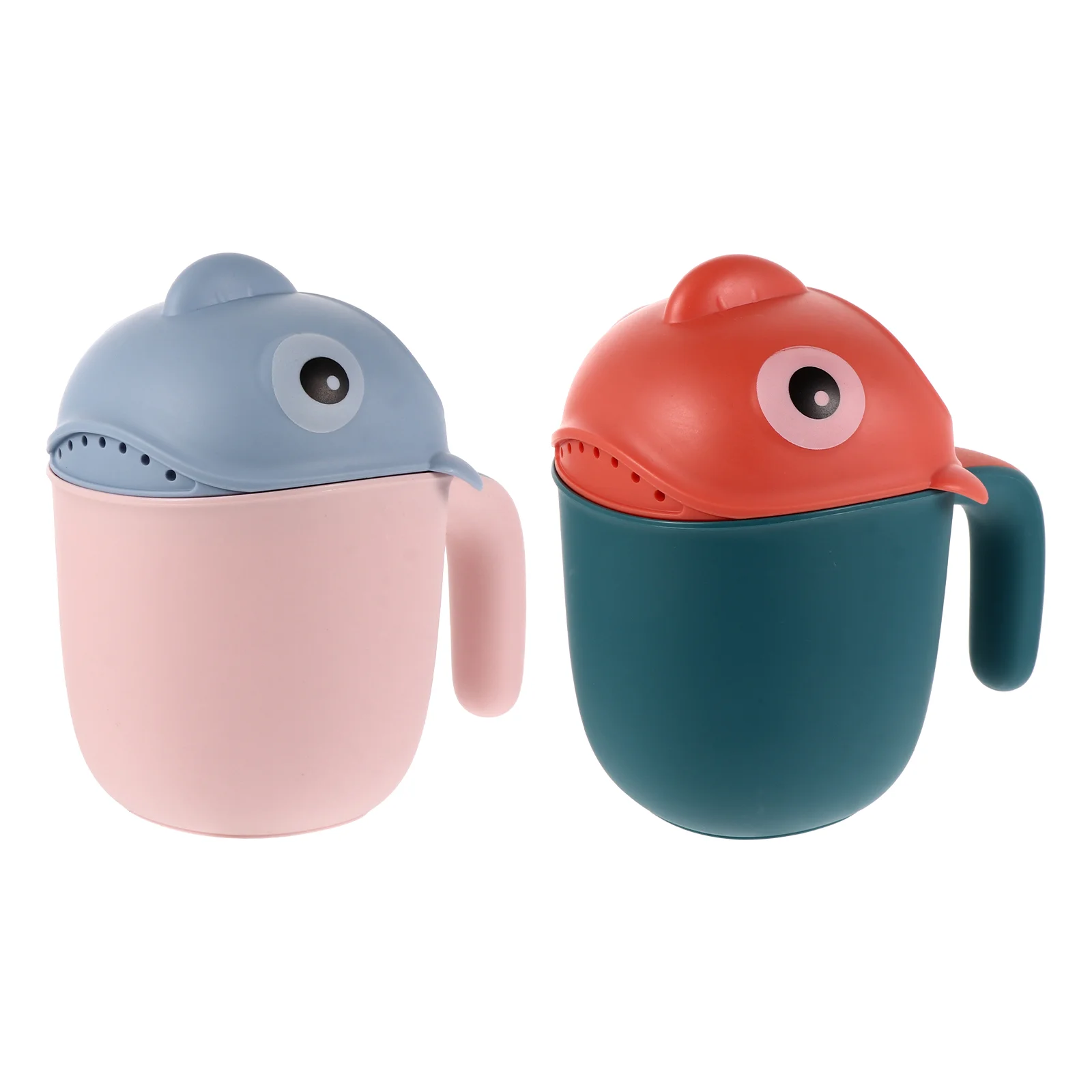 

Детская водяная ложка для ванны, детские чашки для душа, полосатый шампунь для детей