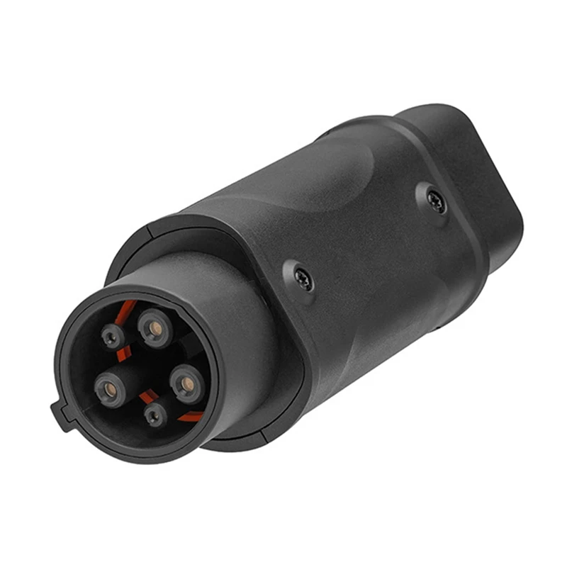 

2X SAE Adaptor IEC 62196 2 To J1772 Type 1 Electric Charging EV Vehicle Charger One Side Connector Charing Station 32A